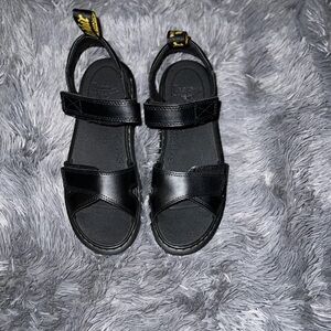 Dr.Marten leather strap Vossie Sandals